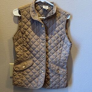 St. John's Bay Quilted Tan Vest